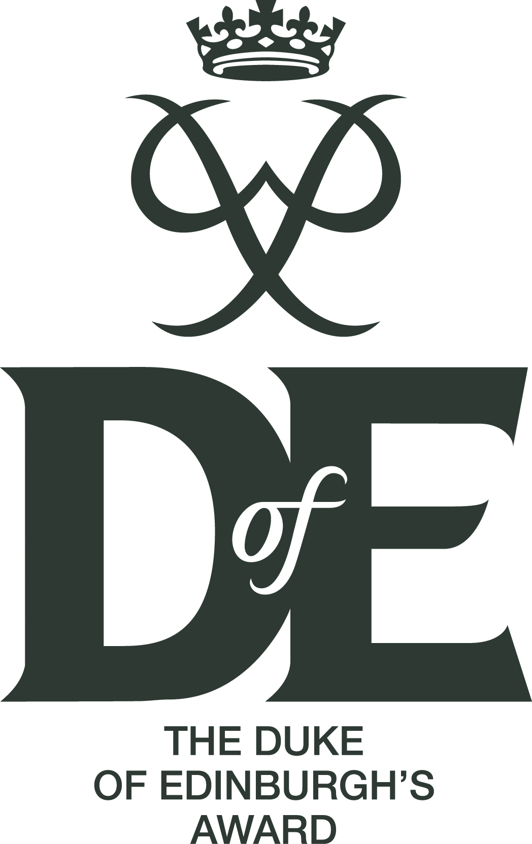 DofE logo gunmetal full RGB